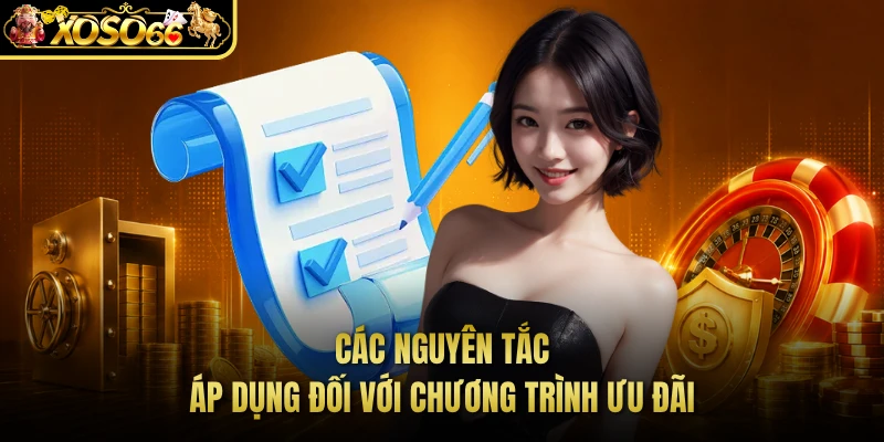 Các nguyên tắc áp dụng đối với chương trình ưu đãi 